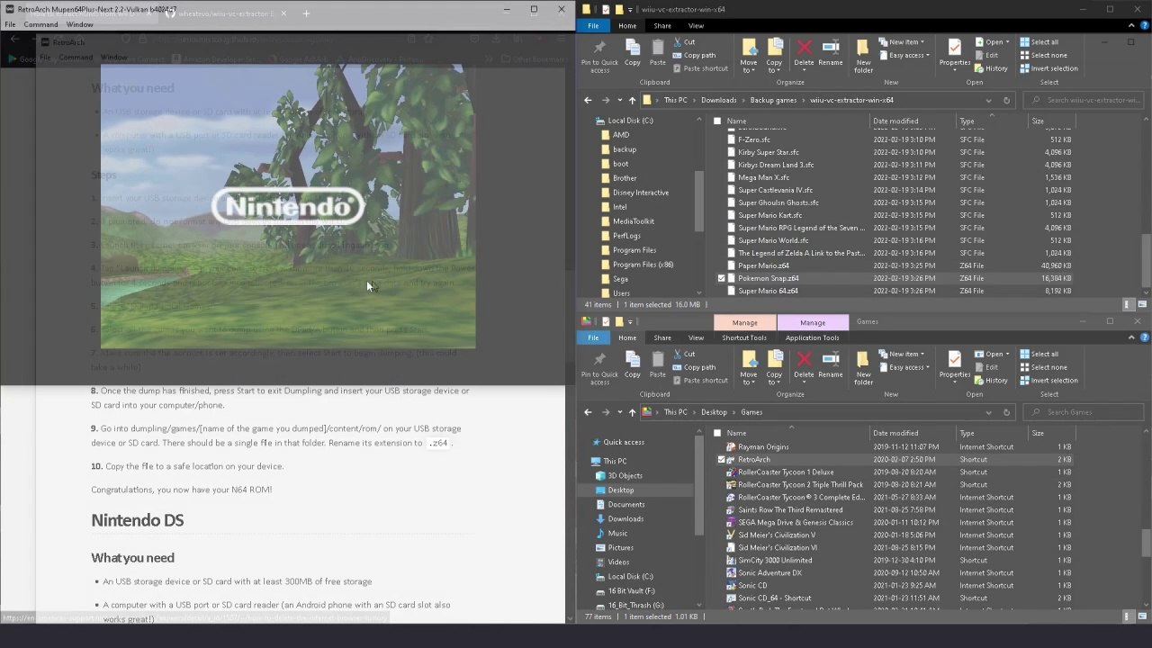 How to Extract Wii U ROMs 16 Bit Review video Dailymotion