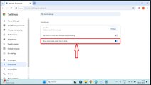 How to Enable 'Show Downloads when they're Done' in Google Chrome on Windows 11?