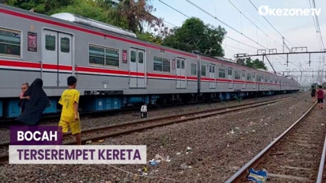 Bermain Burung di Perlintasan, Bocah Terserempet Kereta di Pademangan