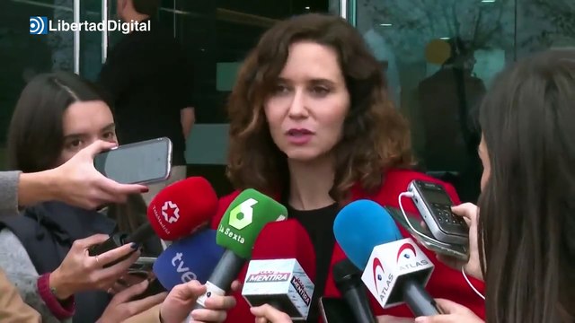 Ayuso explota: Lo que le hace Sánchez a los madrileños está feo