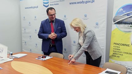 Briefing prasowy PGW Wody Polskie & "Łukasiewicz"