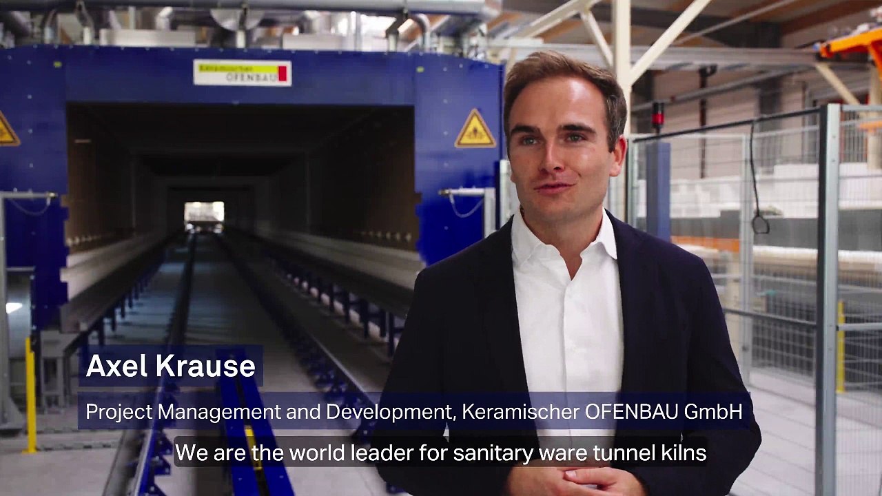 LAUFEN als Pionier mit erstem CO2-freien Tunneloffen