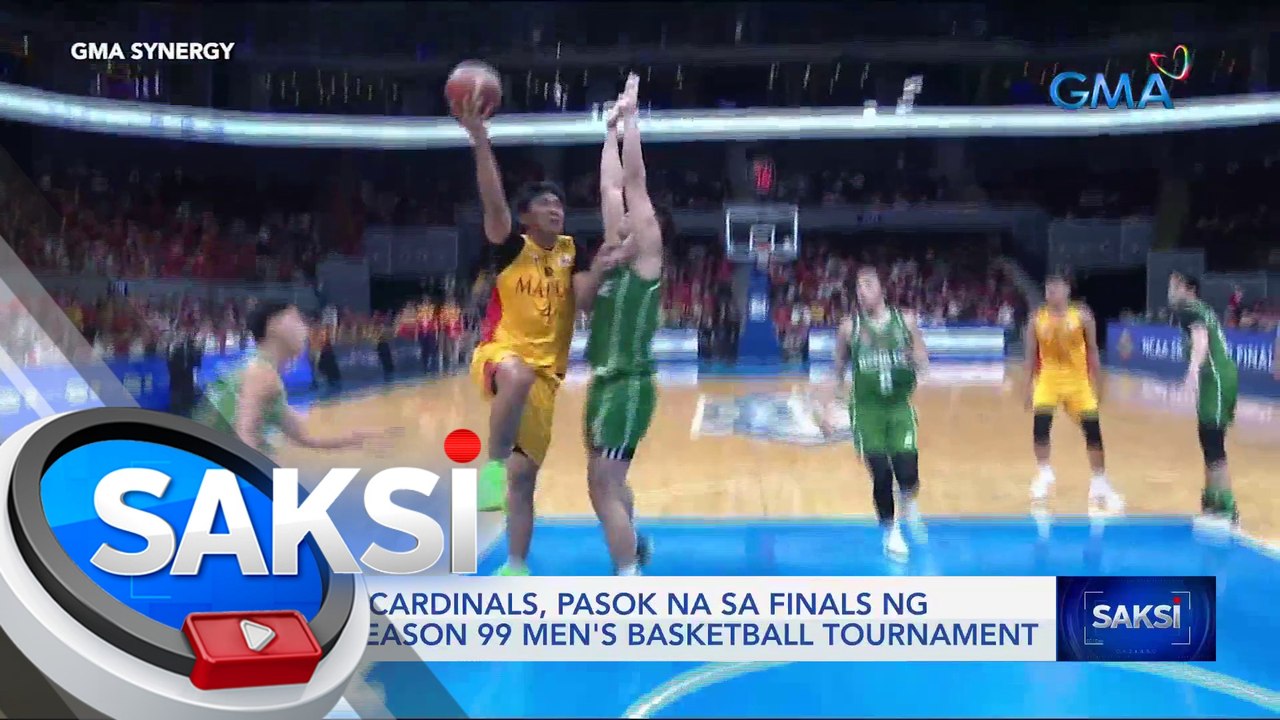 Mapua Cardinals, pasok na sa finals ng NCAA Season 99 men's basketball Tournament | Saksi