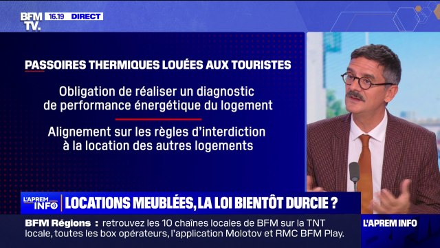 Le Parlement envisage de durcir les règles pour les locations de meublés touristiques