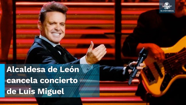 Cancelan concierto de Luis Miguel en León por irregularidades