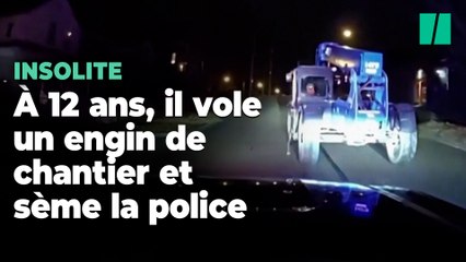 Michigan : un Américain de 12 ans, au volant d’un engin de chantier, sème la police pendant une heure
