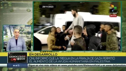 Tregua humanitaria en Gaza se extiende por dos días más