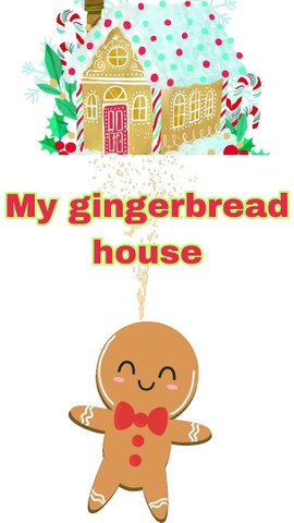 very sweet poem on gingerbread house #gingerbread #christmas