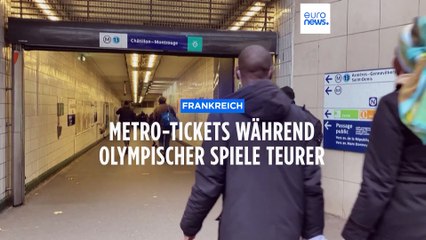 Olympische Spiele in Paris: Öffentlicher Nahverkehr soll teurer werden