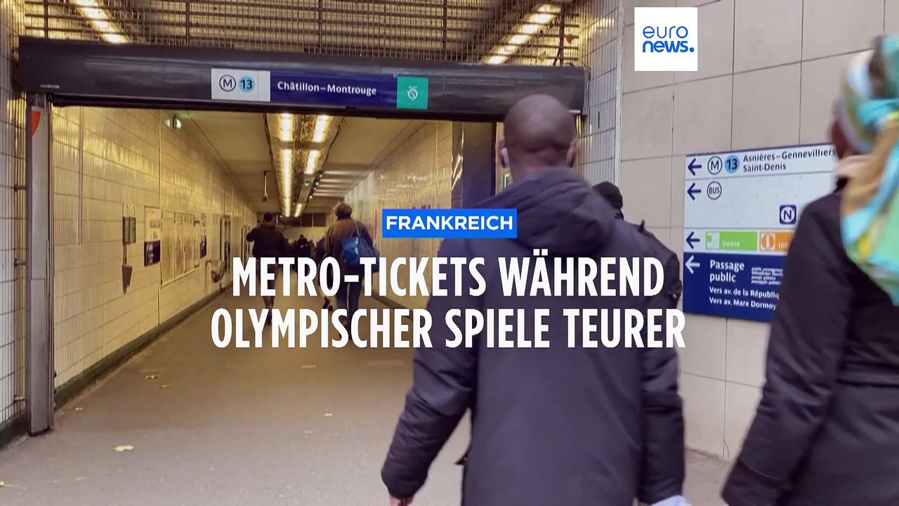 Olympische Spiele in Paris: Öffentlicher Nahverkehr soll teurer werden