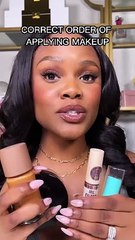 The Order of Applying Makeup ✨