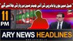 ARY News 11 PM Headlines 28th Nov 2023 | Barrister Gohar Ali Gives Inside News