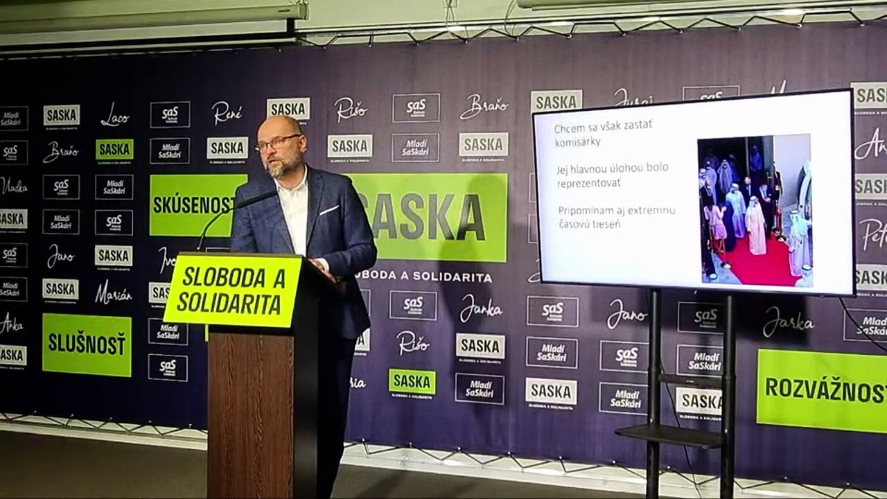 ZÁZNAM: R. Sulík: Pochybenia okolo Expo Dubaj sú iba v oblasti účtovníctva