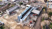 Former News Centre from the air - video by Marcin Jedrysiak