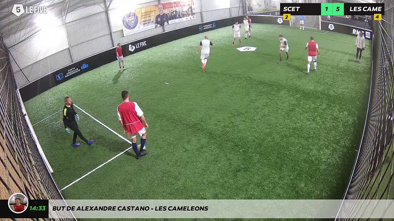 But de Alexandre CASTANO - LES CAMELEONS