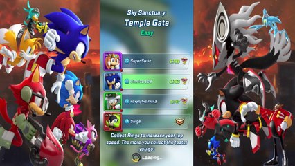Sonic Forces Speed Battle All Common Characters Gameplay