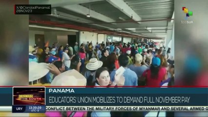 Panamanian teachers demand full payment