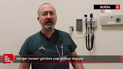 Akciğer kanseri görülme yaşı gittikçe düşüyor
