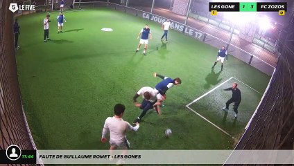 Faute de Guillaume Romet - LES GONES