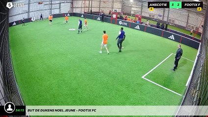 But de Dukens NOEL JEUNE - Footix FC
