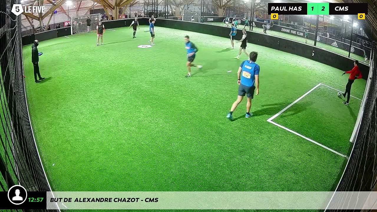 But de  Alexandre Chazot - CMS
