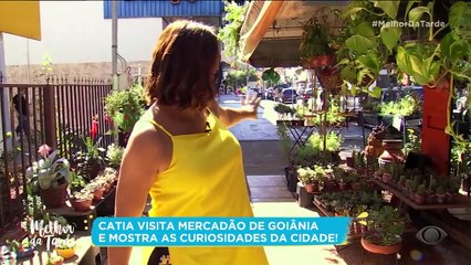Catia Fonseca visita o mercadão de Goiânia | Melhor da Tarde