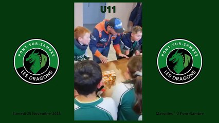 U11 & U13 : Célébrations du 25/11/2023