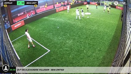But de Alexandre Villeger - BDG UNITED