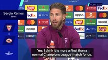 Ramos urges Sevilla fans to make PSV 'feel like hell'