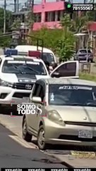 POLICÍA EN PRESUNTO ESTADO DE EBRIEDAD PROTAGONIZA ESCÁNDALO  