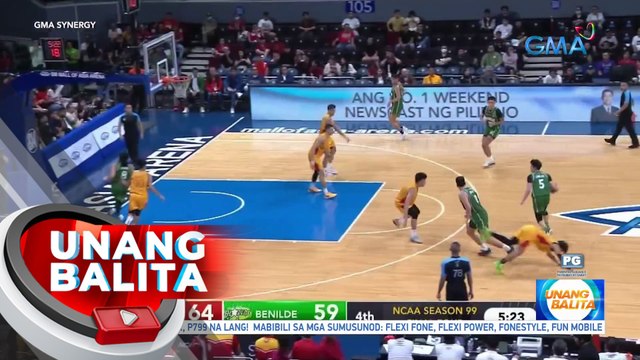 MAPUA Cardinals, pasok sa NCAA Season 99 Men's Basketball Finals matapos talunin ang Benilde Blazers, 78-67 | UB