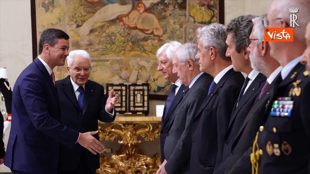 Mattarella riceve il Presidente della Repubblica del Paraguay, Santiago Pe?a Palacios
