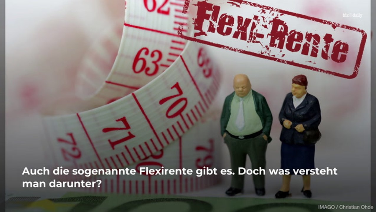 Ruhestand: Was ist die Flexirente?