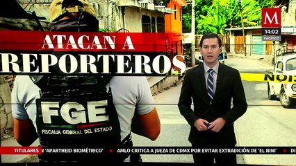 Agreden a balazos a reporteros en Chilpancingo, Guerrero