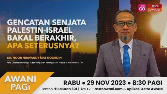 AWANI Pagi: Gencatan Senjata Palestin - Israel Bakal Berakhir, Apa Seterusnya?