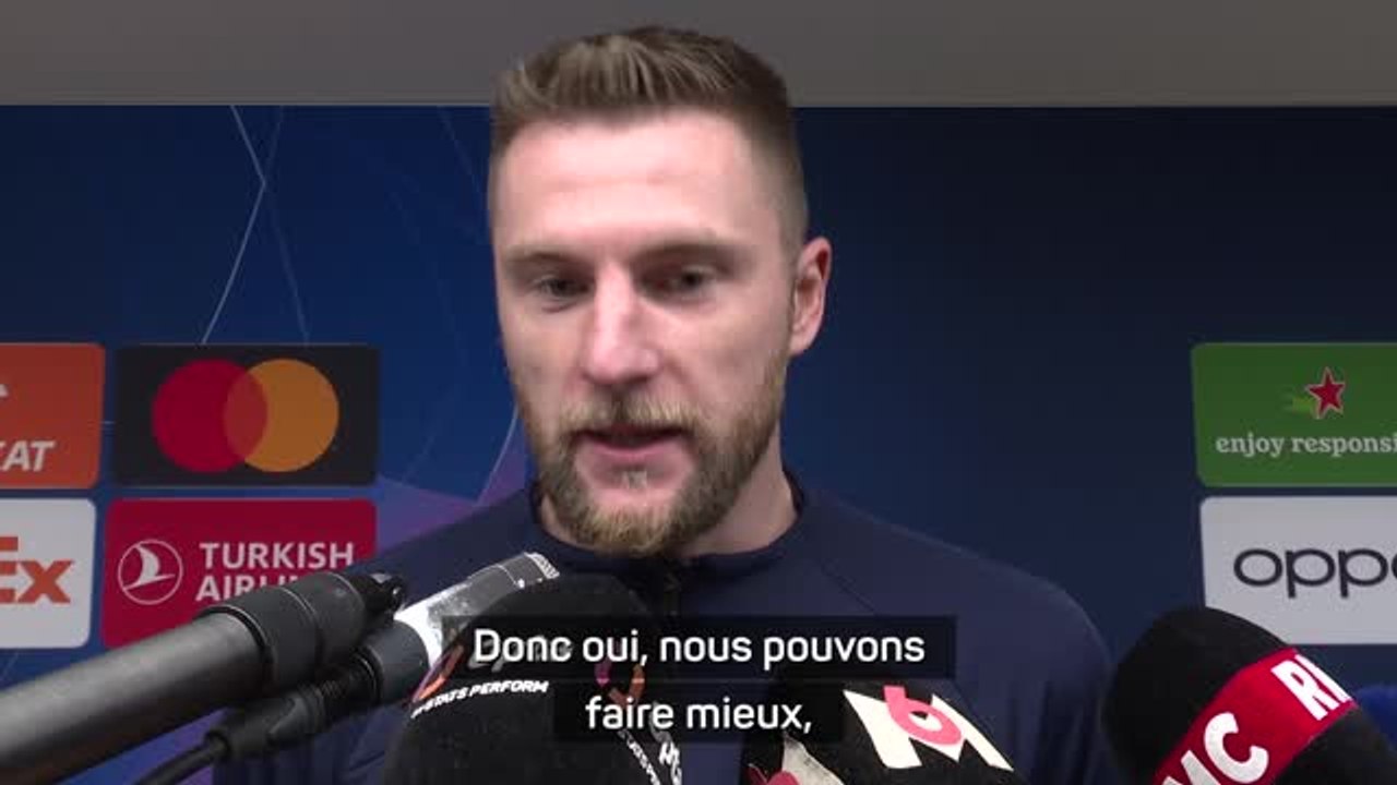 PSG - Škriniar : “Tout est encore entre nos mains”