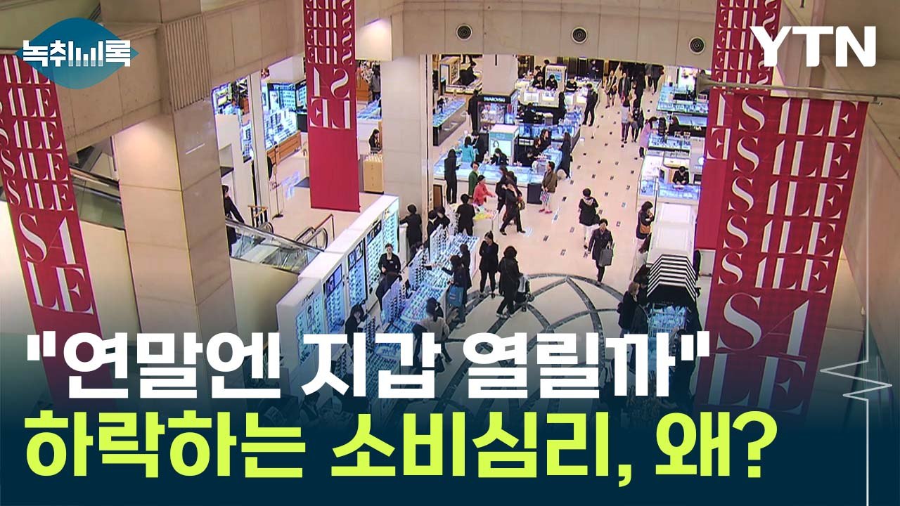 대규모 세일에도 닫힌 '소비자 지갑'...'산타랠리'도 희박 [Y녹취록] / YTN