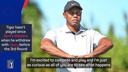 Tiger Woods feeling 'rusty' ahead of golf comeback