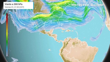 Viento a más de 8 km de altitud: la corriente en chorro