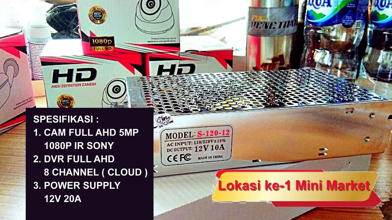 MONITORING 2 LOKASI CCTV VIA LAN