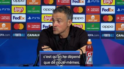 Télécharger la video: PSG - Luis Enrique : “Le plus important est qu’on ne dépend que de nous-mêmes”