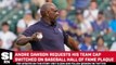 MLB’s Andre Dawson Requests Team Cap Switched On Hall of Fame Plaque