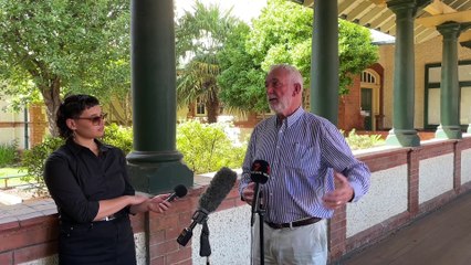 Tamworth mayor Russell Webb explains council's controvercial decision on rate rise