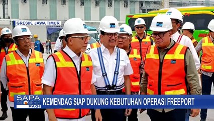 Mendag Zulhas Siap Dukung Penuh Kebutuhan Operasi Freeport Indonesia