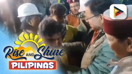 Higit 40 manggagawang na-trap sa gumuhong tunnel sa India, nasagip na