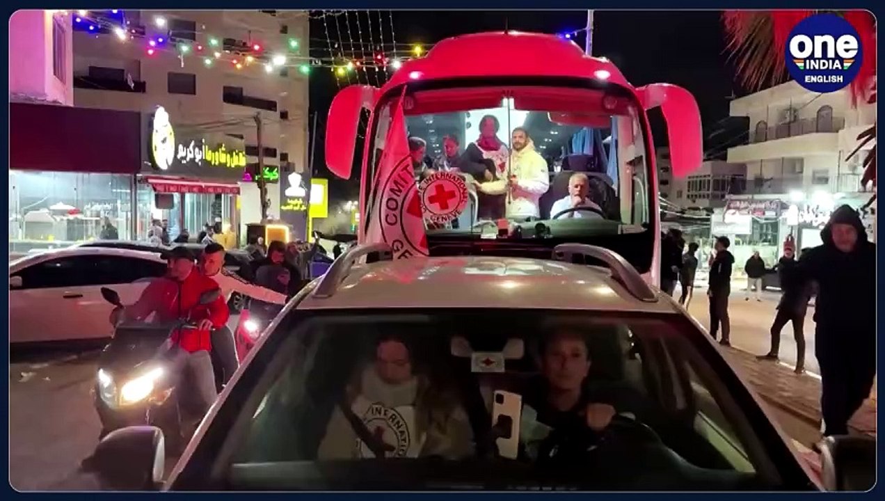 Israel-Gaza Truce: Hamas and Israel exchange hostages and prisoners on 5th day | Oneindia News