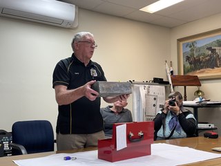 Opening of 100-year-old time capsule on 1 September 2023