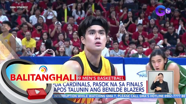 Mapua Cardinals, pasok na sa finals matapos talunin ang Benilde Blazers | BT