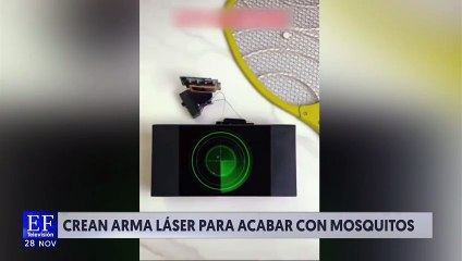 Arma láser para acabar con mosquitos