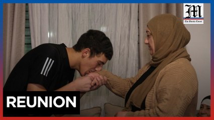 'It's an indescribable joy': released prisoner arrives home in East Jerusalem